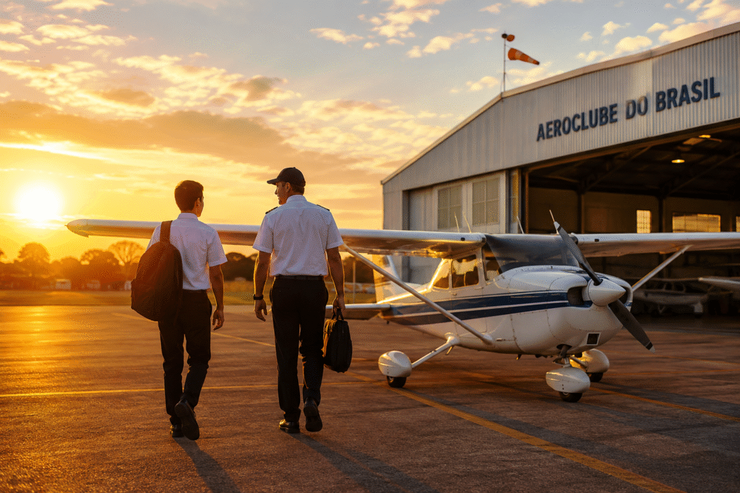 O renascimento dos aeroclubes_Imagem Ilustrativa