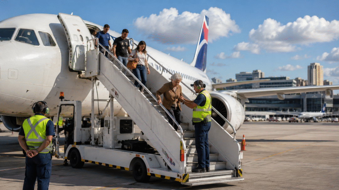 Passageira morre após queda em desembarque no Aeroporto de Congonhas_Imagem Ilustrativa