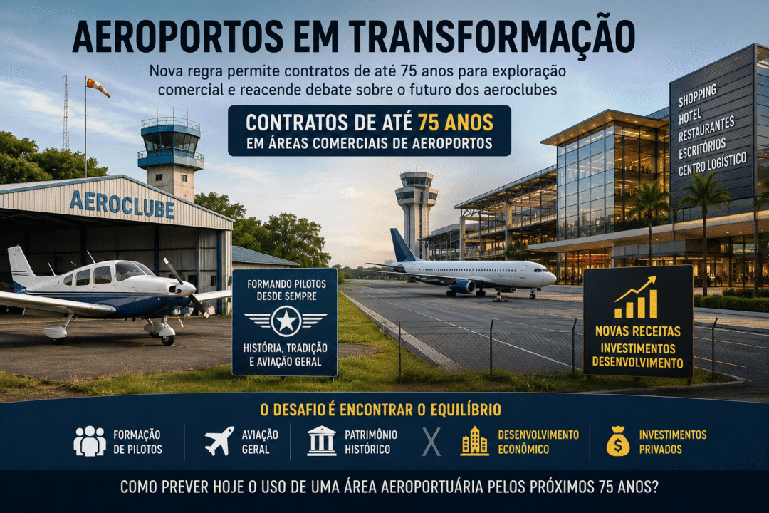 Por que os aeroclubes estão perdendo espaço nos aeroportos_Imagem Ilustrativa