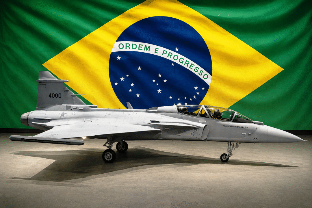 Primeiro-caca-biposto-da-FAB-e-apresentado-na-Suecia_Imagem-divulgacao-SAAB
