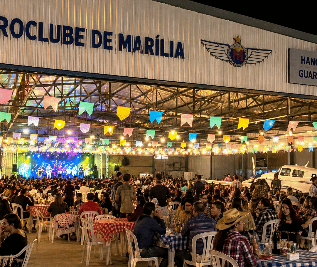 Arraiá do Aeroclube de Marília 2026 mostra que a aviação também é feita de encontros e amizade