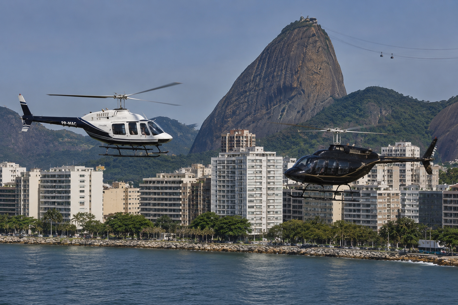 Colisão entre helicópteros no Rio de Janeiro investigada pelo CENIPA_Imagem Ilustrativa 1