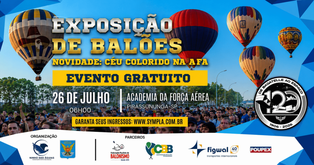 Exposição de Balões na Academia da Força Aérea em Pirassununga 1