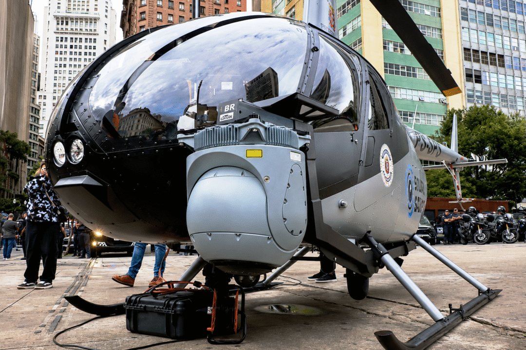 Helicóptero SmartCOP da Prefeitura da cidade de São Paulo_Imagem divulgação