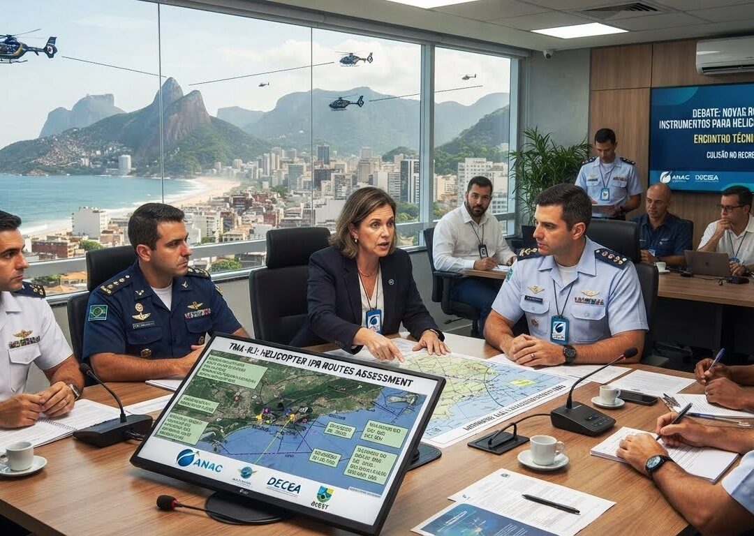 Após colisão entre helicópteros, ANAC discute criação de rotas de voo por instrumentos no Rio de Janeiro