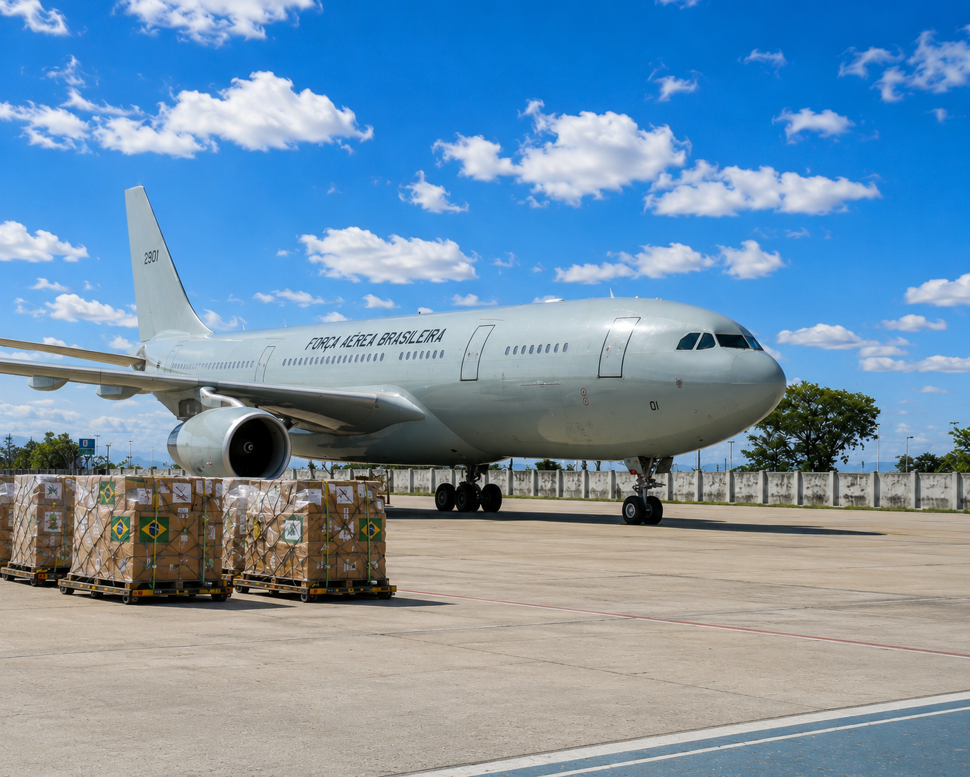 KC-30 da FAB transporta ajuda humanitária para a Venezuela_Imgem Ilustrativa 1