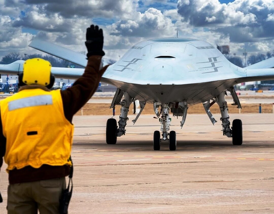 MQ-25 Stingray supera nova etapa de testes e se aproxima das operações em porta-aviões