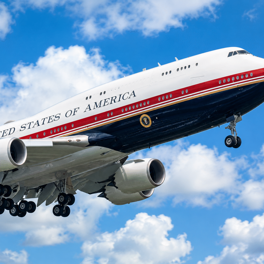 Novo Air Force One doado pelo Catar entra oficialmente em serviço nos EUA