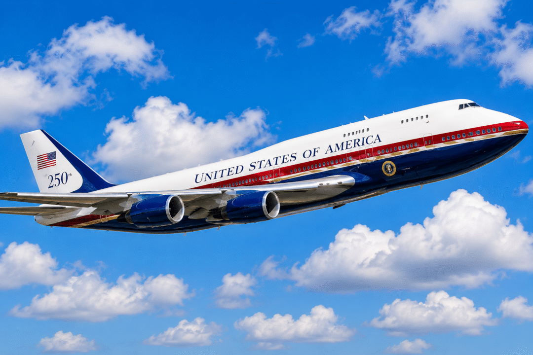 Novo Air Force One doado pelo Catar entra em serviço nos EUA_Imagem USAF 2