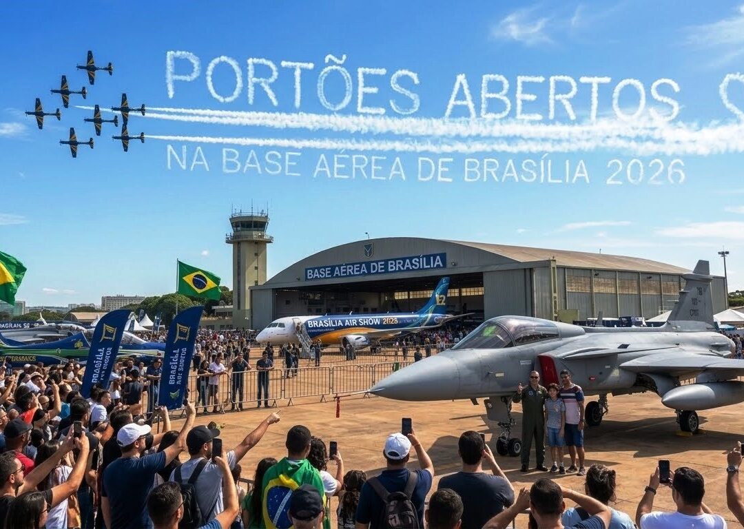 06 SET 2026 Portões Abertos da Base Aérea de Brasília – Brasília/DF