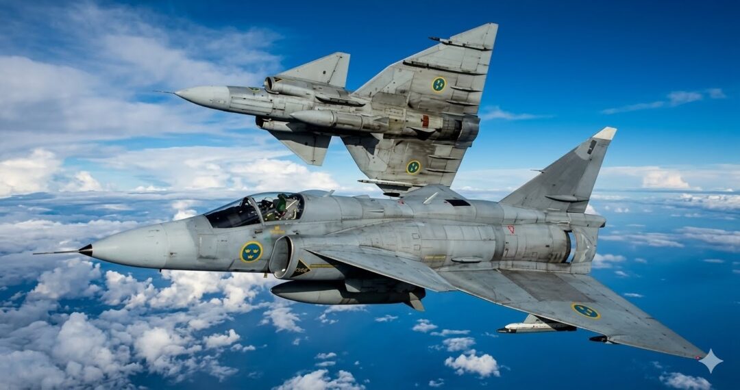 Saab-37-Viggen_Imagem-SAAB