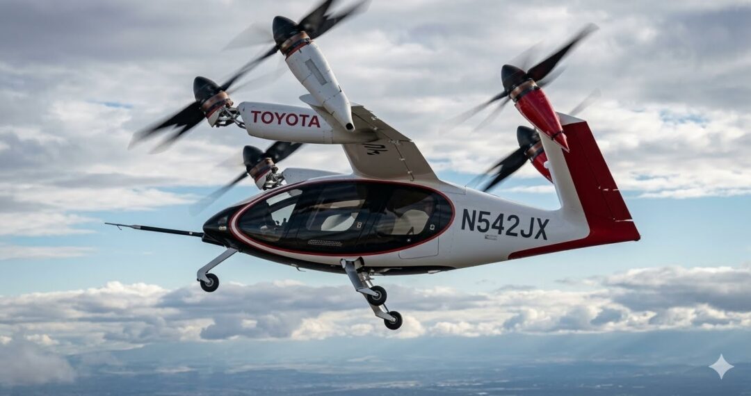 Toyota-assume-o-comando-da-industrializacao-do-eVTOL-da-Joby-Aviation_Imagem-Ilustrativa