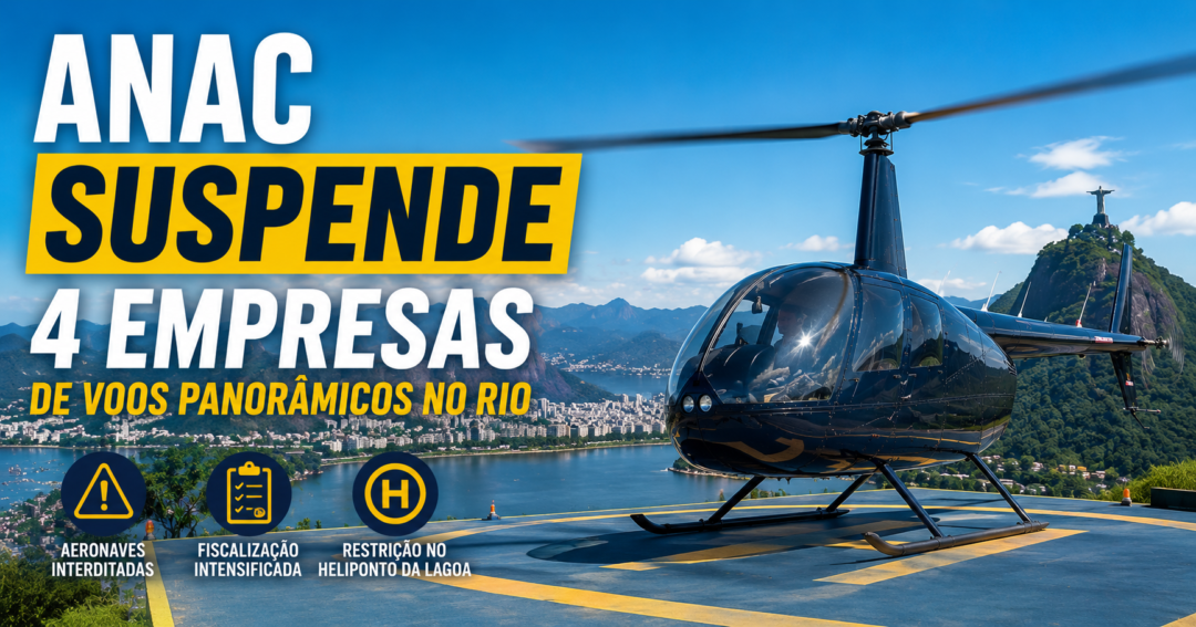 ANAC fiscaliza e suspende 4 empresas de voo panorâmico no RJ_Imagem Ilustrativa 2