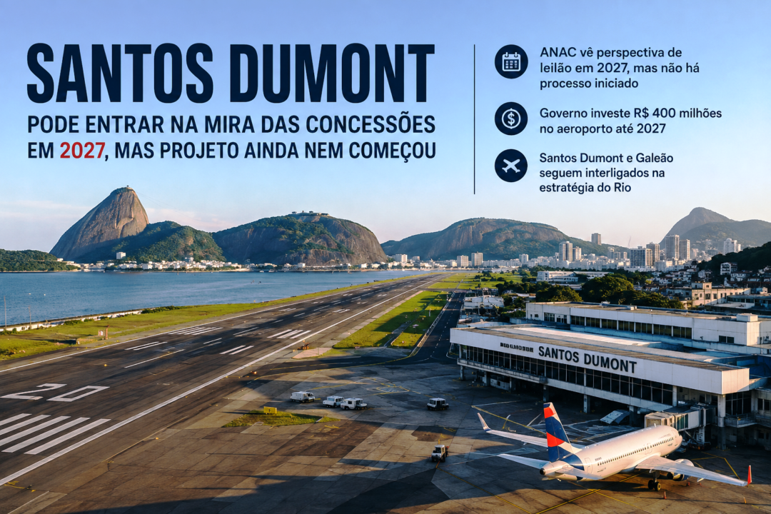 ANAC poderá fazer concessão para o Santos Dumont em 2027_Imagem ilustrativa 2
