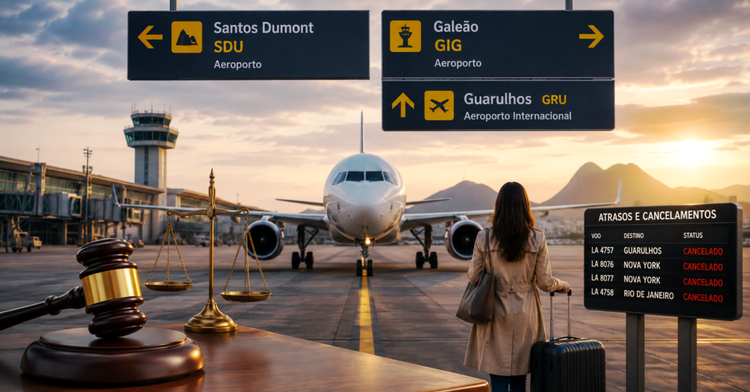 Ações judiciais contra companhias aéreas e direitos dos passageiros no Brasil_Imagem Ilustrativa