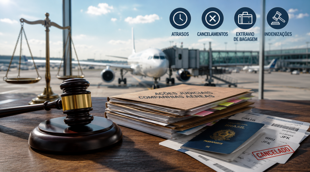 Ações judiciais contra companhias aéreas e direitos dos passageiros no Brasil_Imagem Ilustrativa 2