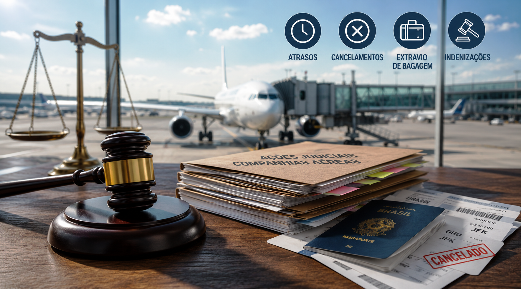 Ações judiciais contra companhias aéreas e direitos dos passageiros no Brasil_Imagem Ilustrativa 2