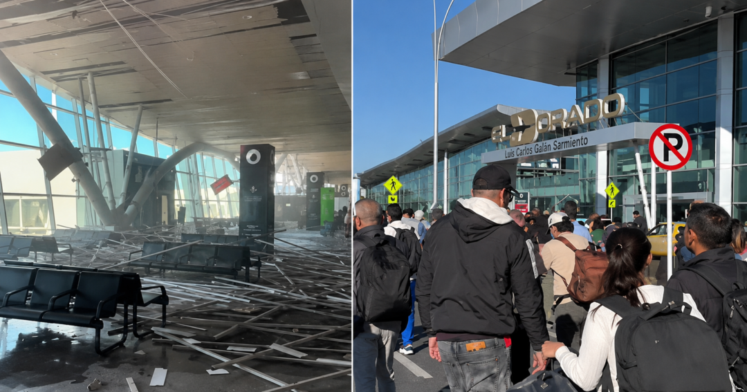Aeroportos danificados após terremto na Colombia_Imagem Ilustrativa