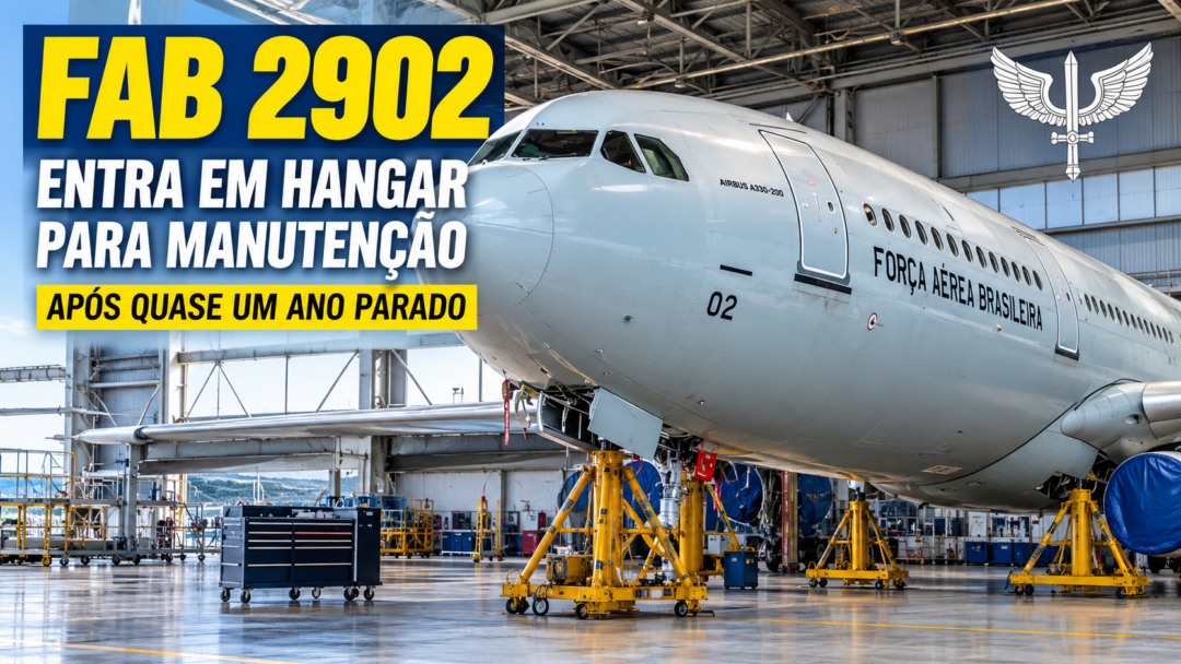 C-30 da FAB aparece dentro do hangar na Azul em Campinas_Imagem Ilustrativa 1