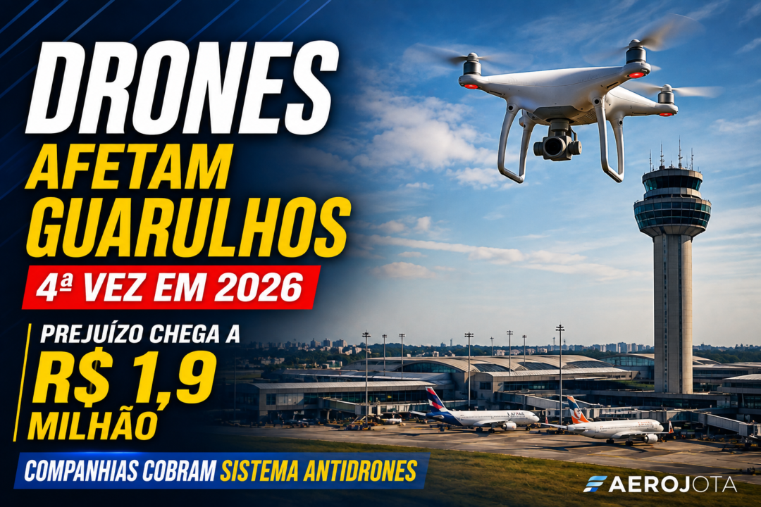 Drones voltam a afetar voos em Guarulhos_Imagem Ilustrativa 1