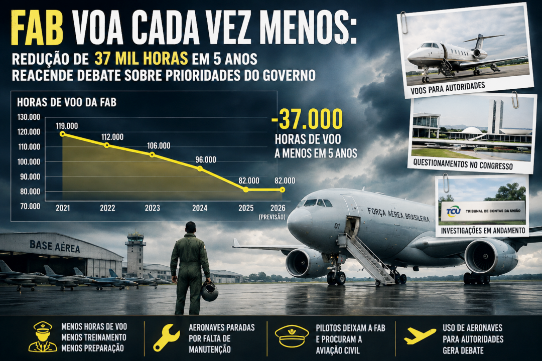  FAB tem redução de horas de voo relevantes_Imagem Ilustrativa 1
