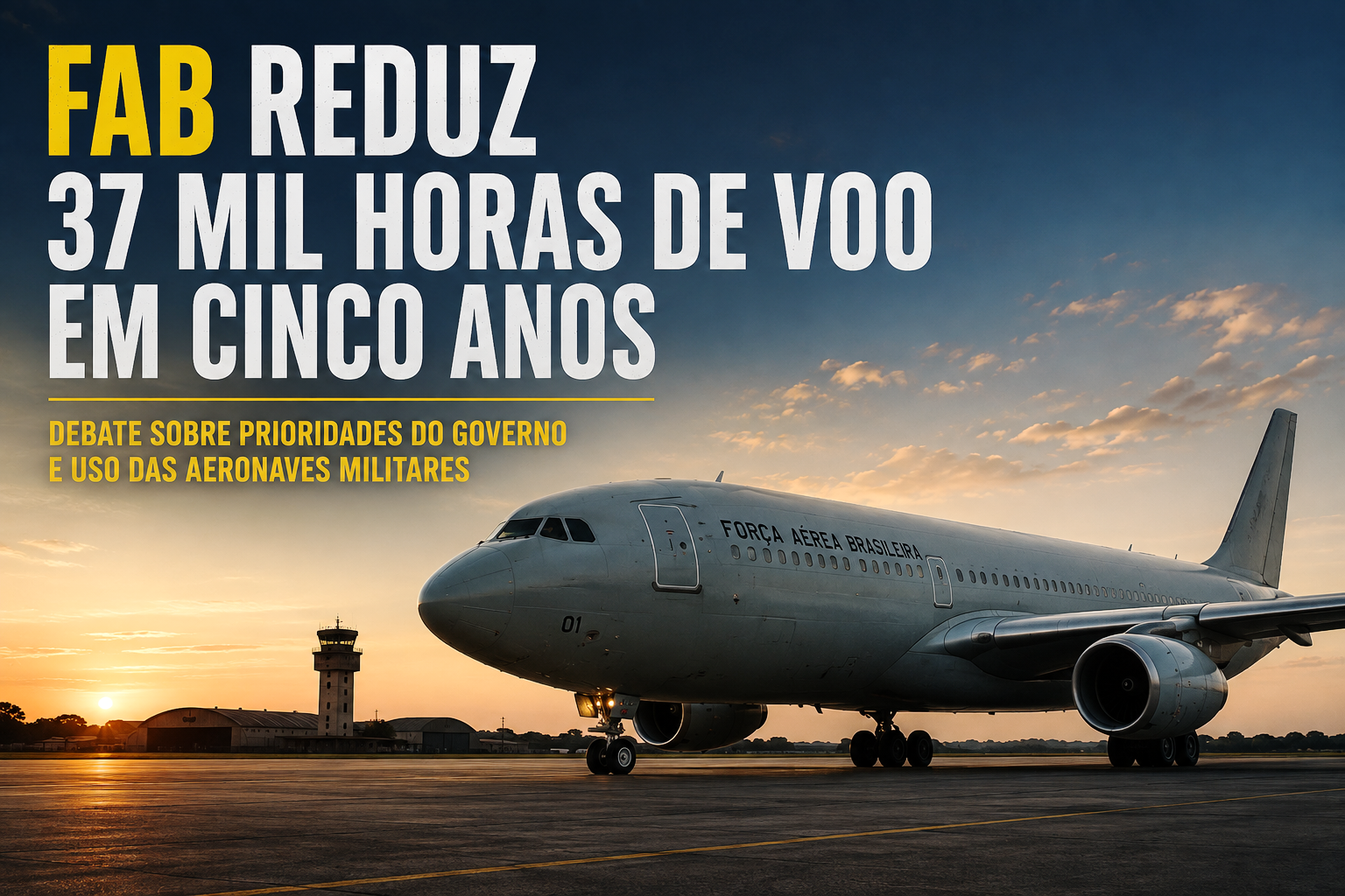 FAB tem redução de horas de voo relevantes_Imagem Ilustrativa 2
