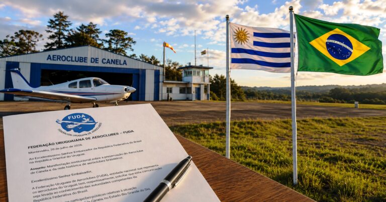 Federacao-dos-Aeroclubes-do-Uruguai-manifesta-apoio-ao-Aeroclube-de-Canela_Imagem-ilustrativa