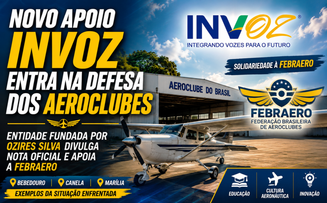 INVOZ emite nota de apoio aos Aeroclubes e Febraero_Imagem ilustrativa 2