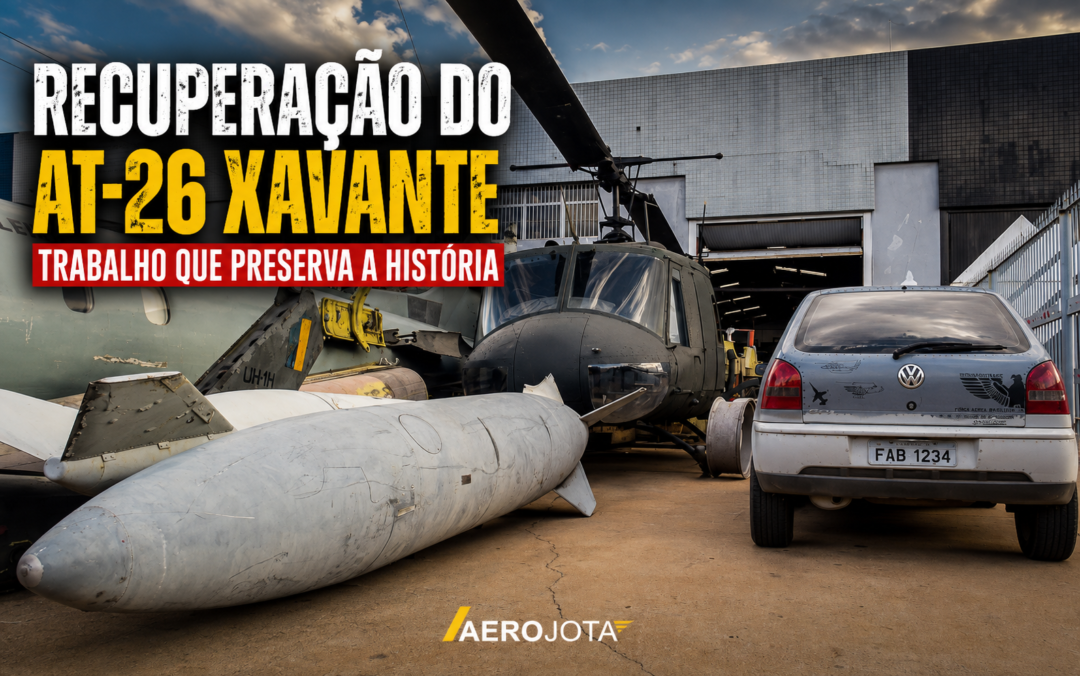 Luciano Schneider especialisasta em revitalização de aviões e helicópteros desativados