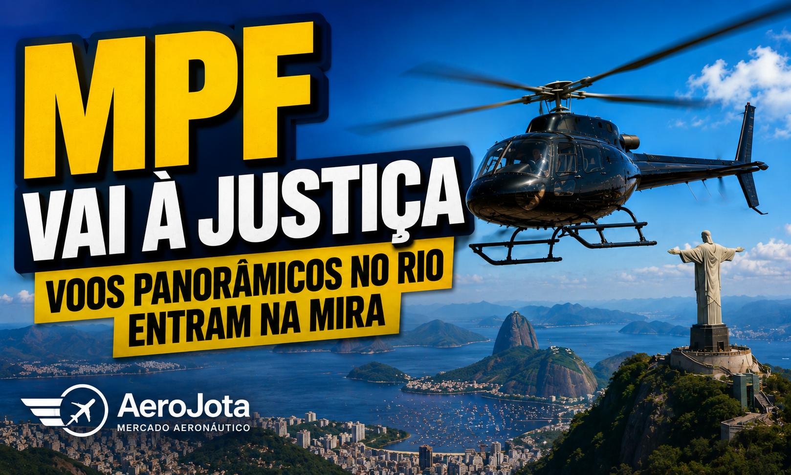 MPF quer restringir voos panorâmicos de helicóptero no RJ_Imagem Ilustrativa 1