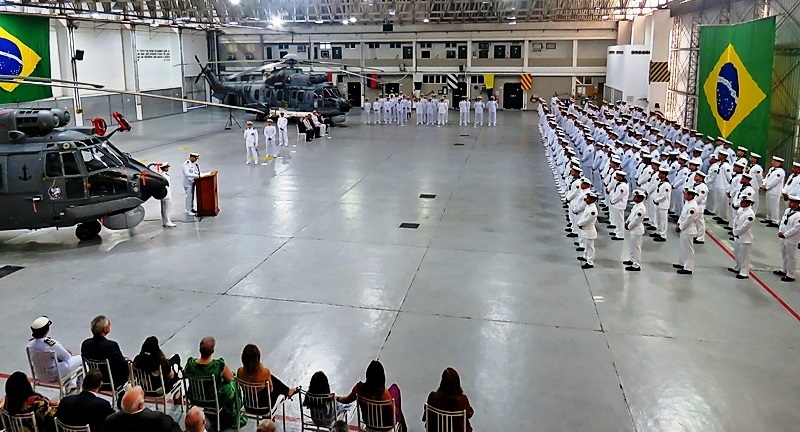 Passagem de Comando do Esquadrao Pegasus da Marinha do Brasil Imagem Marcelo Lobo da Silva 1