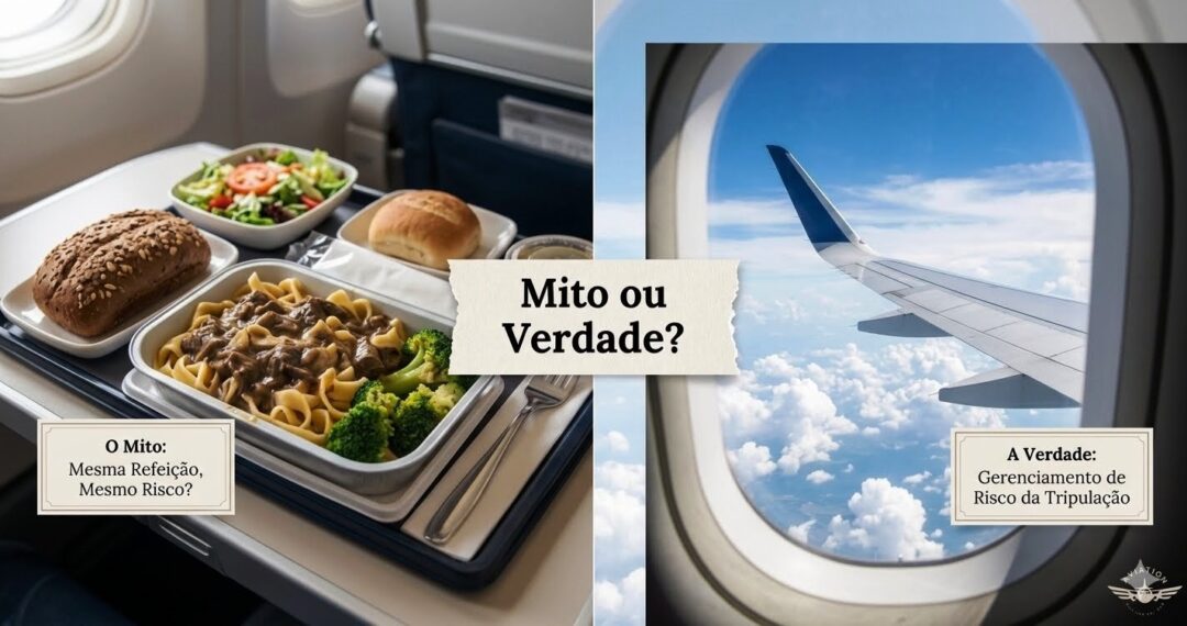Piloto e CoPiloto nao comem as mesmas refeicoes precisam ser diferentes Imagem Ilustrativa 2