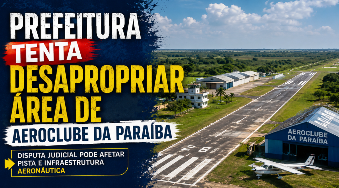 Prefeitur quer desapropriar aéra de Aeroclube da Paraíba_Imagem Ilustrativa 1