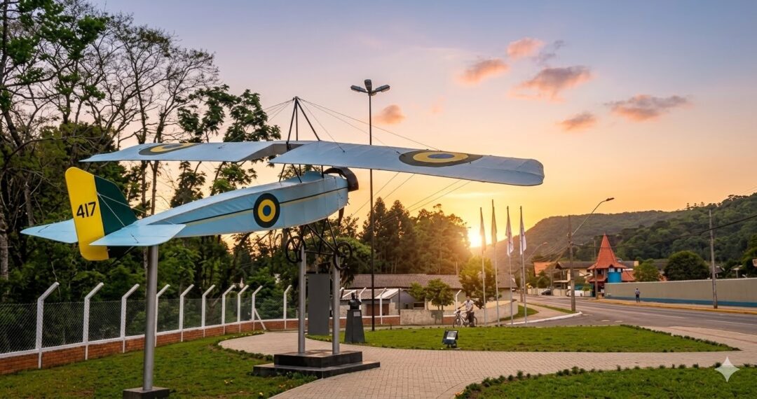 Replica-do-Aviao-do-Patrono-do-Exercito-Ricardo-Kirk_Imagem-Divulgacao