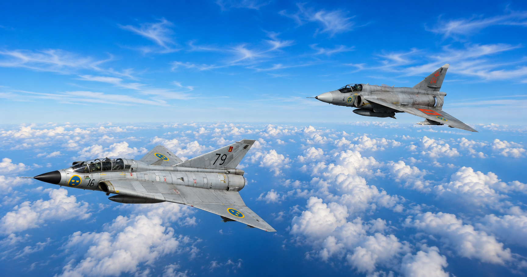 Saab 35 e 37_Imagem ilustrativa