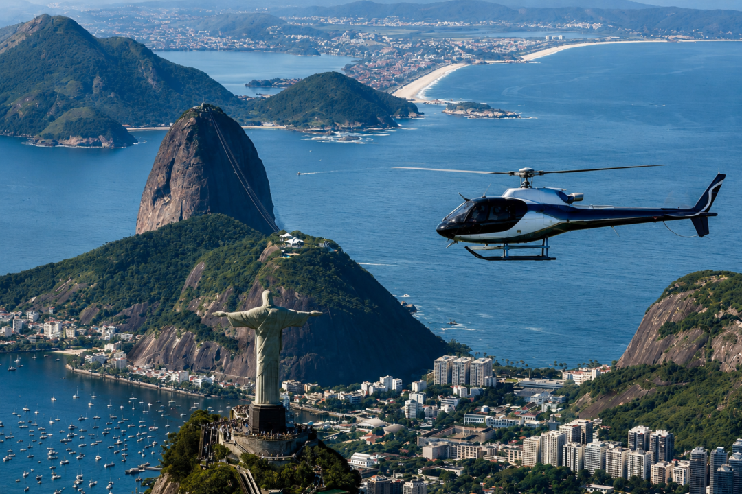 Voos de helicóptero no Brasil enfrentam questionamentos em São Paulo e Rio de Janeiro_Imagem Ilustrativa 3