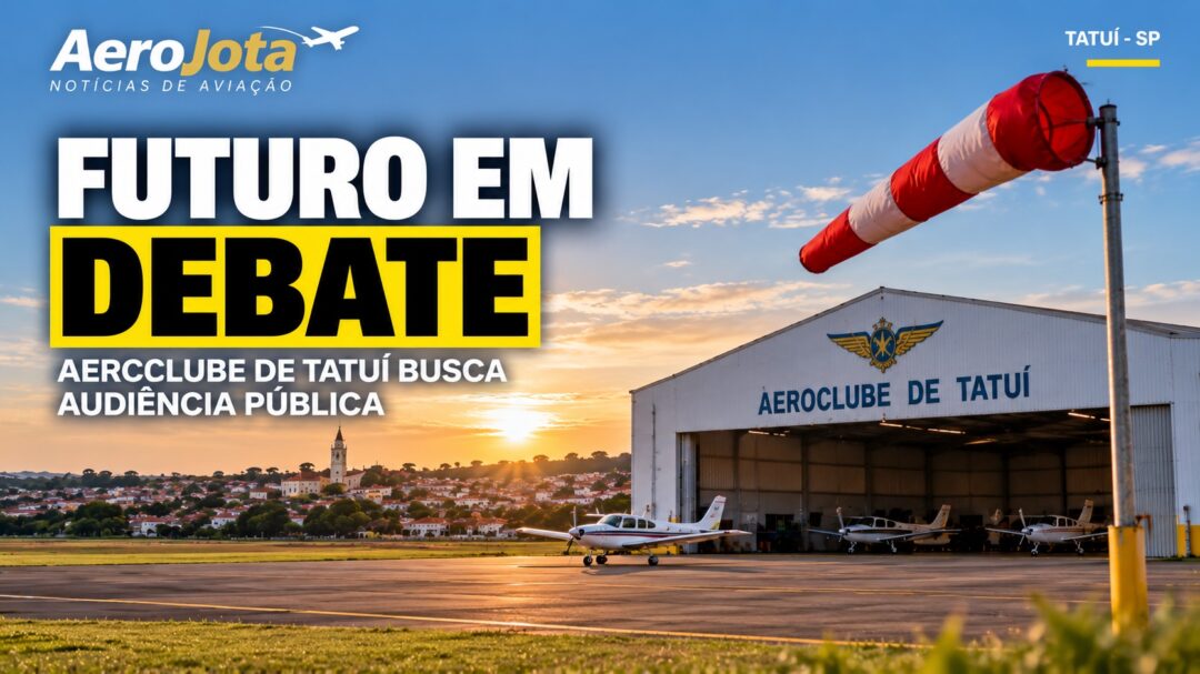 Aeroclube de Tatuí pede audiência pública sobre concessão do aeródromo.