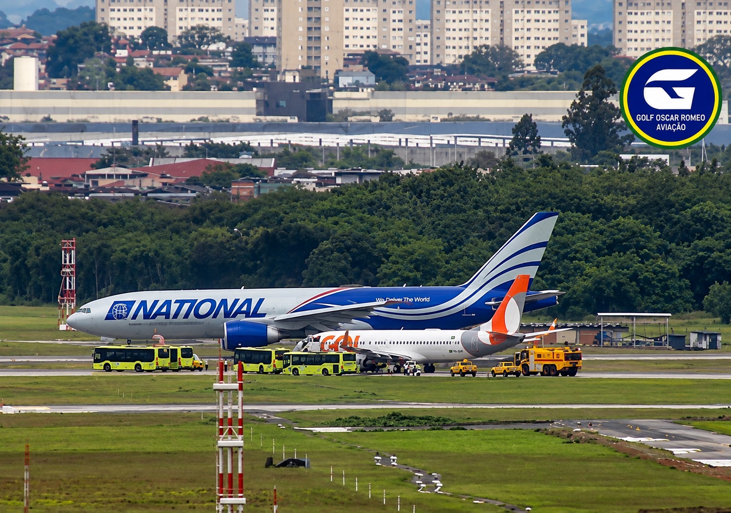 problema em Boeing da GOL em Guarulhos