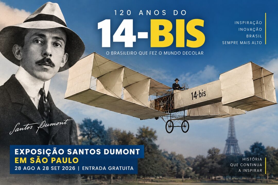 Exposicao-Santos-Dumont-em-Sao-Paulo-com-replica-do-14-Bis-1