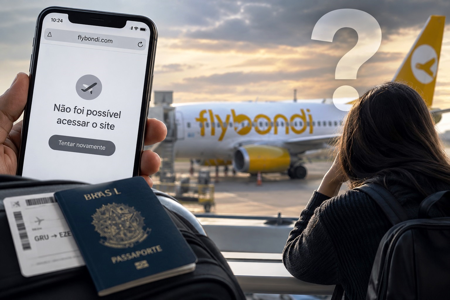 Flybondi segue sem voar e preocupa passageiros brasileiros com passagens compradas