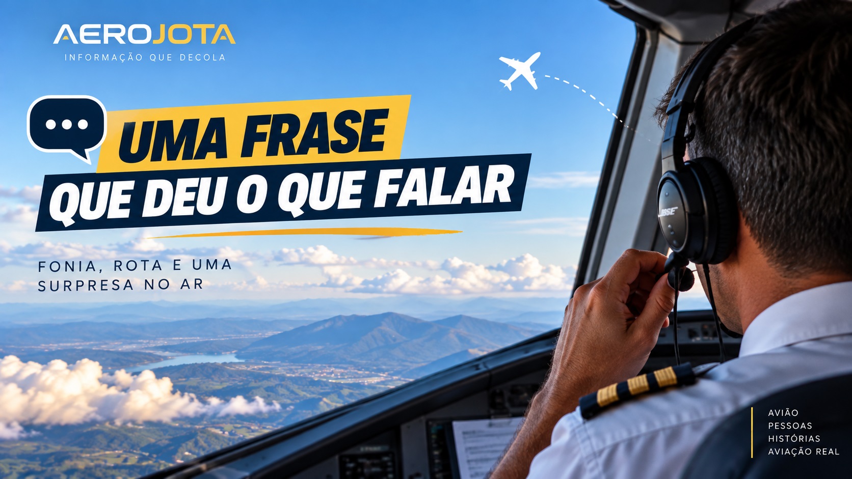 Piloto-questiona-mudanca-de-rota-durante-voo-e-ouve-provocacao-na-fonia
