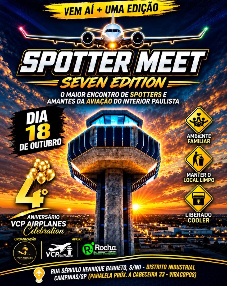 Spotter Meet Viracopos outubro 2026