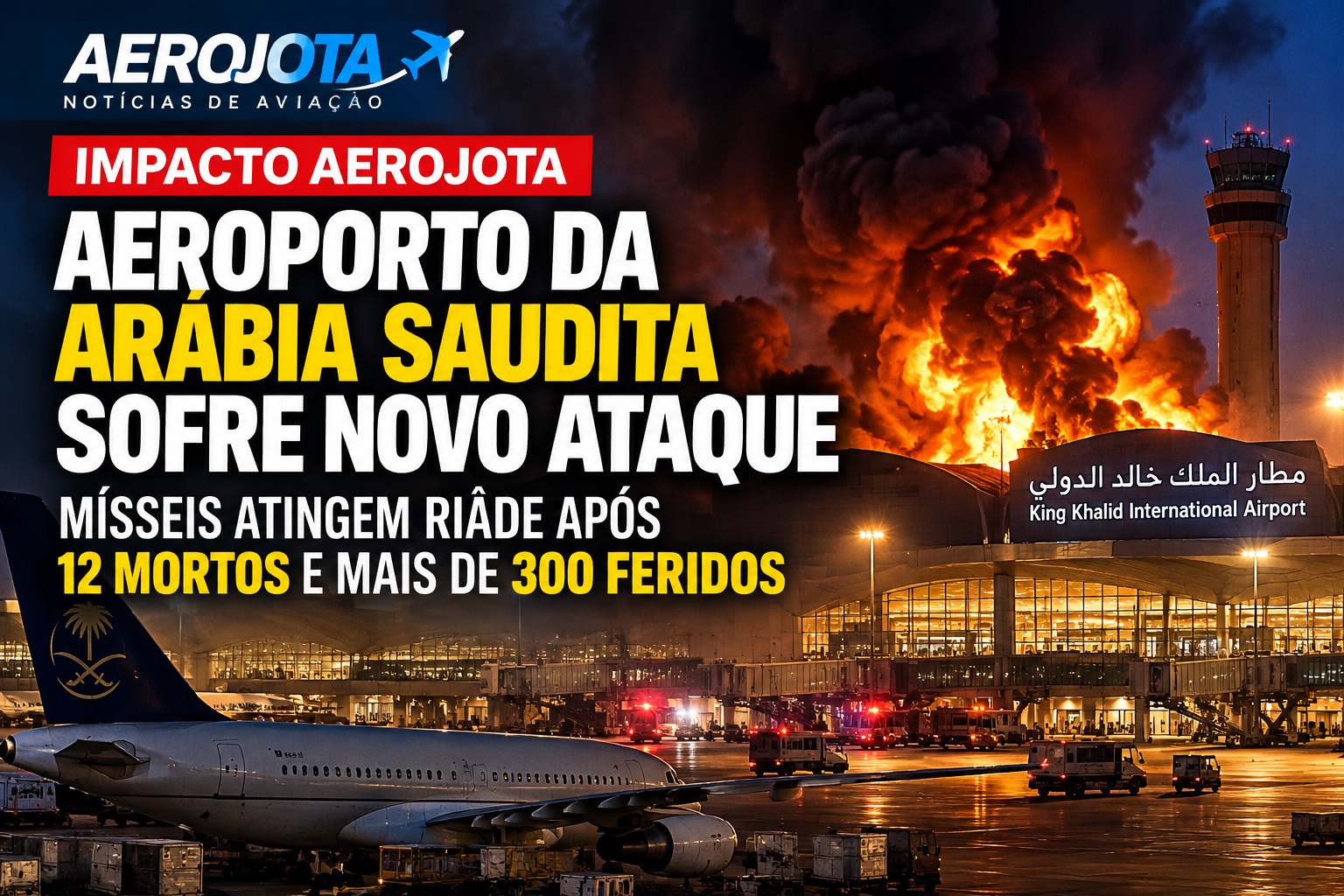 Ataque-aeroporto-Arabia-Saudita-em-Riade-ilustracao