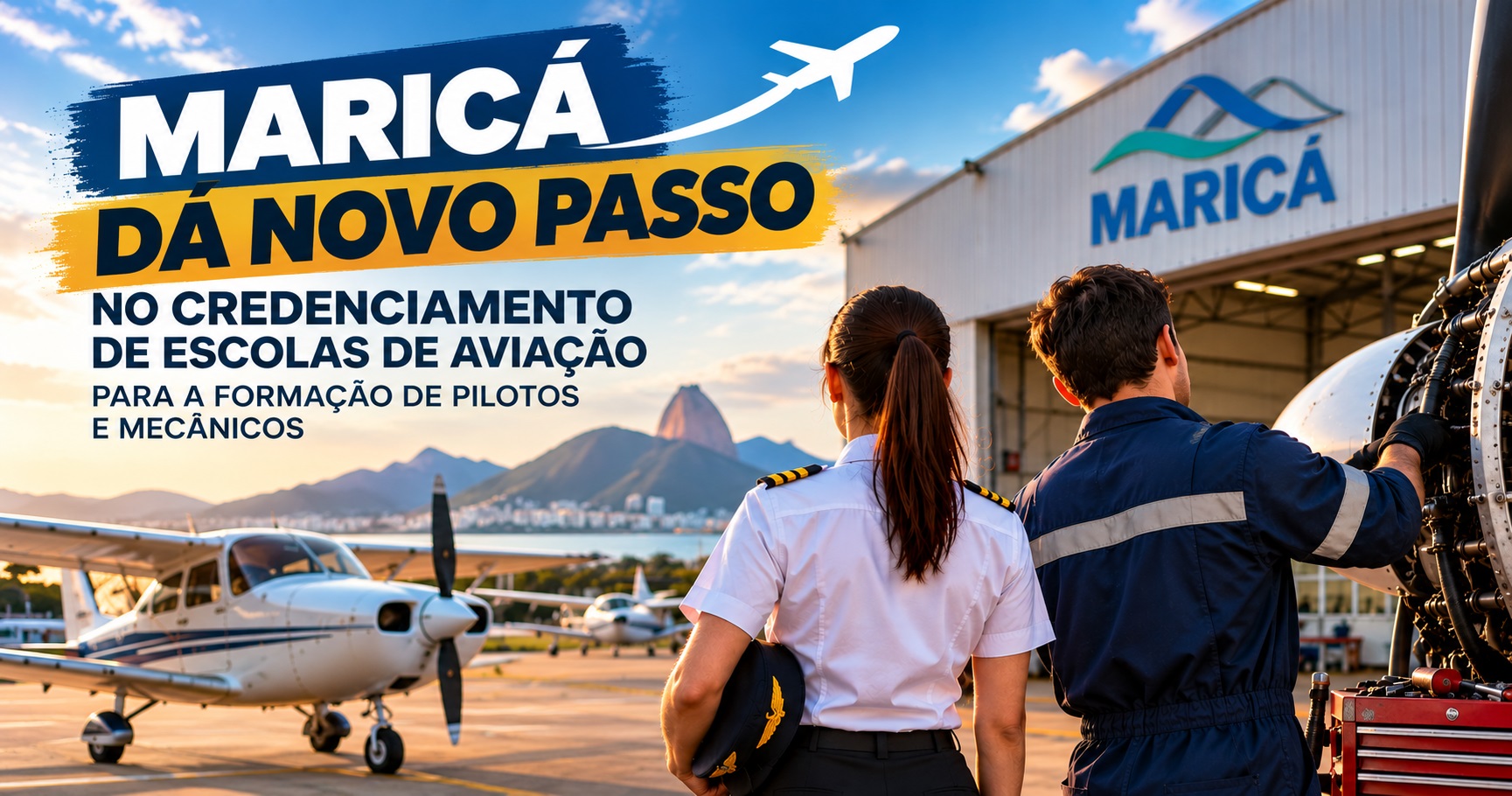 Credenciamento-de-escolas-de-aviacao-em-Marica-para-formar-pilotos-e-mecanicos.
