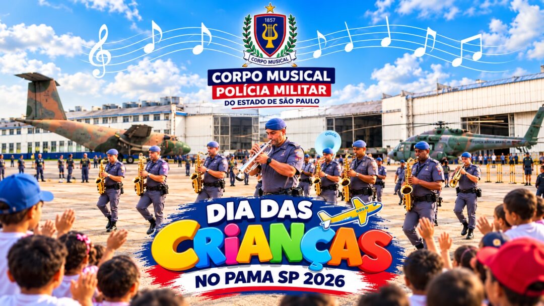Dia-das-Criancas-no-PAMA-SP-2026-com-Banda-da-PM-C-115-Bufalo-Helicoptero-AH-2-Sabre