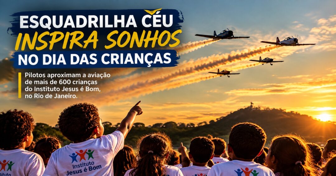 Esquadrilha-Ceu-no-Dia-das-Criancas-em-ilustracao-de-aeronaves-acrobaticas-sobre-criancas-que-observam-o-ceu-1