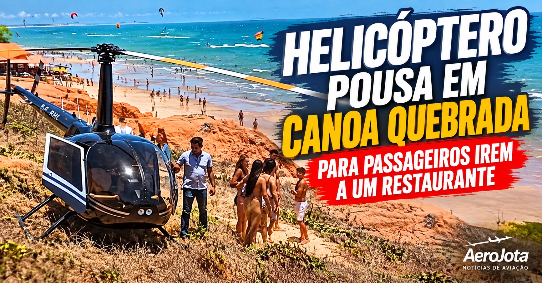 Helicoptero-pousa-em-Canoa-Quebrada-nas-falesias-do-Ceara-para-passageiros-almocarem-em-restaurante