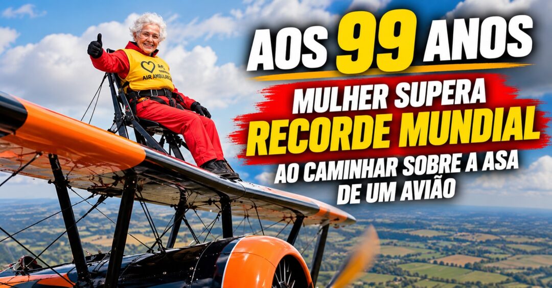 Idosa-de-99-anos-bate-recorde-mundial-ao-voar-sobre-a-asa-de-um-aviao-na-Inglaterra-