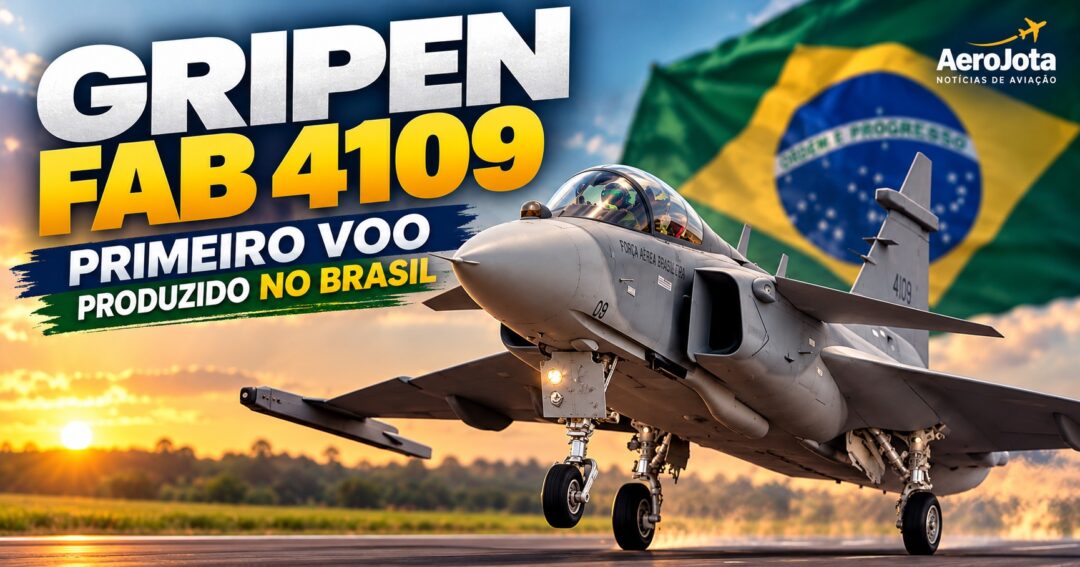 Primeiro-voo-Gripen-FAB-4109-produzido-pela-Embraer-no-Brasil